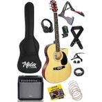 RG-560NT-AMP Natural Amfili Elektro Akustik Gitar Full Set