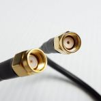 Rg-58 Rp Sma Erkek - Rp Sma Erkek Kablo 1 Metre