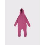 RG Brand Çocuk Unisex Kışlık Kapüşonlu ve Fermuarlı Tulum - 7 - 8 Yaş - Fuşya