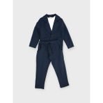 RG Brand Erkek Çocuk Likralı Pamuklu 3'lü Set Takım Elbise_RG1440 - 7 - 8 Yaş - Regular Fit - Lacivert