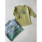 RG Brand Kız Çocuk Baskı Detaylı Çocuk Sweat Elbise_RG1405 - 7 - 8 Yaş - Sarı