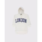 RG Brand Kız Çocuk Kapüşonlu Sweat Elbise_RG1509 - 5 - 6 Yaş - Ekru
