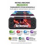 Rg50xx Retro Oyun Konsolu 2Gb Ram Rk3128 Ps1 Psp N64 Linux Sistem, Çoklu Emülatör Oyun Konsolu