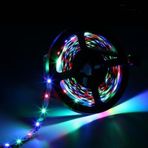 RGB Animasyonlu Cata Şerit LED 5 Mt Kendinden Trafolu Renk Değiştiren Kumandalı Çok Renkli İç Mekan