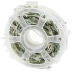 Rgb - Kar Tanesi 50MT Fişli Fonksiyonlu Şerit LED - Dekor Lamba - Çok Renkli