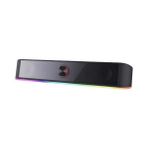 Rgb LED Işıklı Pc Için Tilted Nation Oyun Bilgisayarı Hoparlörleri - Mat Siyah