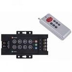 RGB LED Kontrol Paneli 360W Uzaktan Kumandalı 12V-24V Şerit LED Kumanda Dimmer Global K2 KLD104