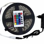 RGB LED Kumandalı İç / Dış Mekan 5 Metre Silikonlu Şerit Led