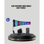 Rgb LED Panel 16X64 Pixel Renkli Işık Efektli Dekoratif Aydınlatma