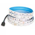 Rgb Led Şerit Bant 5 Metre 12V 5050 Smd 60 Led/M Ip20 İç Mekan Aydınlatma Vitrin