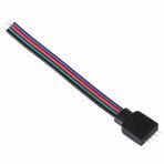 RGB LED Strip Lights 4 Pin Kablo Bağlayıcı Kabloları 20PCS 5050/3528/3014 için Yüksek Kaliteli Paket Uygulanabilir Sahne (Halka açıklık)