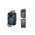Rgb Mikrofonlu Şarjlı Taşınabilir 8" Kablosuz Bluetooth Hoparlör Speaker