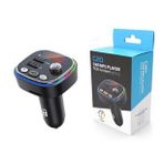 RGB Renkli Araba FM MP3 Çalar Kablosuz Bluetooth 5.0 C20