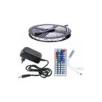 Rgb Şerit LED 5m Kumandalı 20 Renkli, 3 Çipli, Iç Mekan Aydınlatması