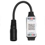 Rgb Şerit Led Kontrol Cihazları - Bluetooth, Sese ve Müziğe Duyarlı, 24 Tuşlu - 6 Amper, 10 Metreye kadar Rgb Şerit led Çalıştırır (1, Bluetooth Kontrol Cihazı)