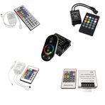 Rgb Şerit Led Kumanda Ve Kontrol Cihazı Çeşitleri (260240242) kumanda-secimi-24-tuslu-16-renkli