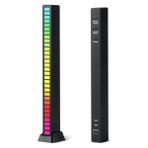 Rgb Sese Duyarlı Taşınabilir Ekolayzer LED Çubuk - Çok Renkli