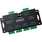 Rgb Sinyal Amplifikatörü Tekrarlayıcı Adreslenebilir Programlanabilir Led Şerit Sp901e Piksel Kontrol Cihazı