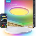 Rgbıc Smart Tavan Lambası, 24W, 16 Milyon Renk, Kısılabilir, Alexa & Google Assistant Uyumu - Beyaz
