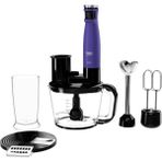 Rhb 5050 W Floral El Blender Seti, Şık ve Güçlü Tasarım, Pratik Kullanım - Altın