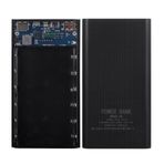 Rhghfujhgy 18650 güç pil kiti LCD ekran 20000 MAh güç kurulu güç bankası kutusu hızlı şarj 6X18650 pil Powerbank durumda
