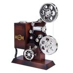 Rhghfujhgy Film projektörü müzik kutusu, Mini antika vintage el sanatları müzik kutusu çalıyor Tune doğum günü ev/ofis/çalışma odası dekor kullanımı