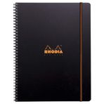 Rhodia A4 Elestik Bantlı Kareli Spiralli Defter