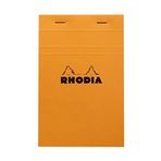Rhodia Bloknot 14200 No. 14 Kareli 80 Sayfa, 11 x 17 cm, Turuncu