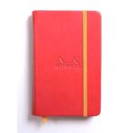 Rhodia Boutique Rodiarama Renkler Italyan Deri Yumuşak Kapak Çizgili Poppi A6 72 Yaprak Defter