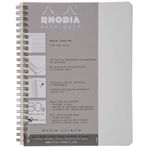 Rhodia Çizgili Beyaz 160x210 mm Spiralli Defter