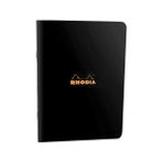 Rhodia Classic Staplebound A5 Kareli Defter Siyah