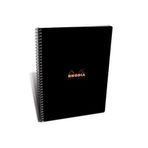Rhodia Noktalı 80 gr 80 Yaprak 225x297 mm Basic Siyah Kapak Spiralli Defter