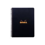 Rhodia RC 119910 Plastik Kapak Siyah Kareli Defter