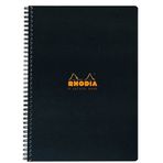Rhodia RD 193109 Siyah Çizgili Defter