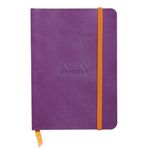 Rhodia RY117360 Yumuşak Kapaklı Defter, Noktalı, Purple, A6
