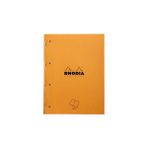 Rhodia Seyes Bloknot A4 Turuncu Kapak 80 Yaprak 80 gr 223 x 297 mm