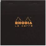 Rhodia Siyah 80 Yaprak Kareli Bloknot
