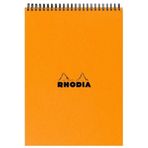 Rhodia Turuncu RA 18500 Spiralli Kareli Bloknot