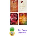 Rhonda Byrne 4 Kitap Seti + Çim Adam Hediye - Hayır