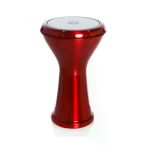 Rhythm Percussion Rtm4025k Darbuka - Boyalı Döküm (Eğitim - Alüminyum) | Elektrostatik Toz Boya, 8 Vida Akort Mekanizması, Sentetik Dayanıklı Deri | Ölçü: 22 Cm Deri Çapı / 40 Cm Yükseklik