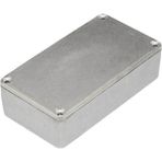 Rhythmic Alüminyum Kutu Gitar Efektleri Muhafazası Stompbox Efektleri Muhafazası Delinebilir Plastik Sprey Dıy Gitar Pedalı Kiti (Yurt Dışından) - Gümüş