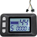 Rhythmic P9 LCD Ekran Gösterge Paneli Metre LCD Ekran 24V 36V 48V 60V Elektrikli Bisiklet Ölçer Elektrikli Scooter Için LCD Ekran (Sm Fiş) (Yurt Dışından)