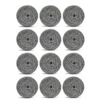 Riakoob 12 Adet Çelik Yün Scrubber 30g Paslanmaz Çelik Temizleme Pedleri, Yemekler, Tencereler, Tavalar, Fırınlar, Izgaralar ve Mutfak Lavaboları, Ağır Hizmet Tipi Metal Temizleyici, Zor Temizlik