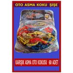 Ribbon Car Wax Karışık Asma Oto Kokusu 60 Adet