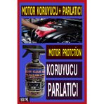Ribbon Car Wax Motor Protoction ( Motor Koruyucu-Parlatıcı ) 500 Ml + Uygulama Süngeri
