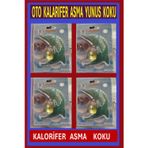 Ribbon Car Wax Oto Araba Kalorifer Asma Koku 4 Adet