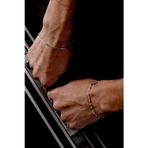 Ricco Jewellery 925 Ayar Gümüş Old Money Tek Dorika Yılan Bileklik