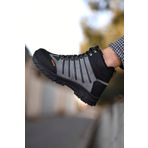Riccon 0012116 Füme Içi Kürklü Erkek Bot