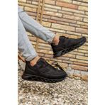 Riccon 00122021 Siyah Kırmızı Erkek Sneaker
