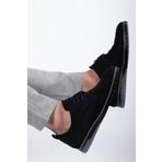Riccon 0012206 Süet Siyah Erkek Casual Ayakkabı